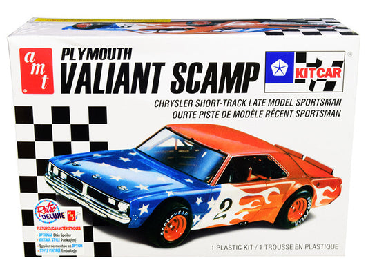 Skill 2 Model Kit Plymouth Valiant Scamp Kit Car 1/25 Scale Model by AMT AMT