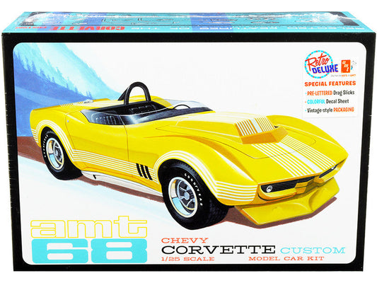 Skill 2 Model Kit 1968 Chevrolet Corvette Custom 1/25 Scale Model by AMT AMT