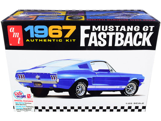 Skill 2 Model Kit 1967 Ford Mustang GT Fastback 1/25 Scale Model by AMT AMT