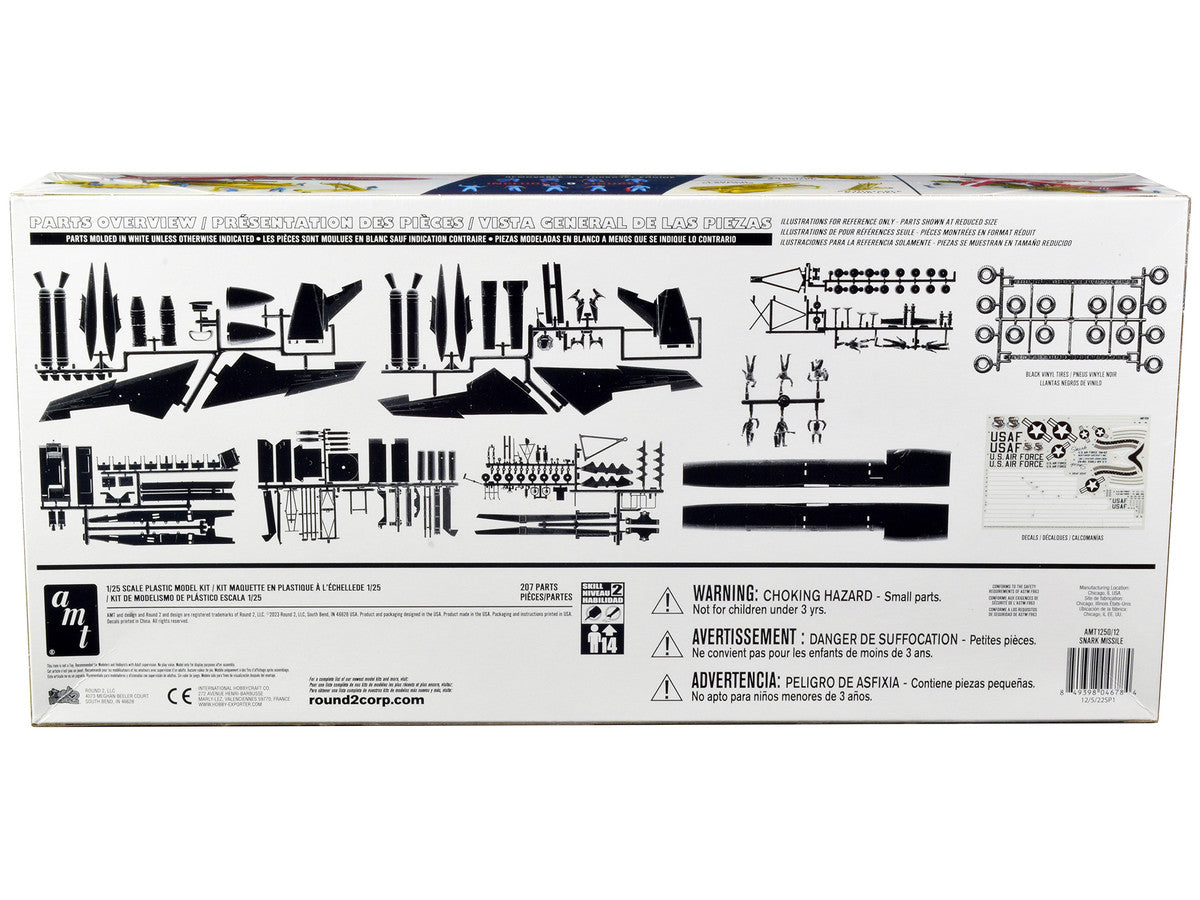 Skill 2 Model Kit Northrop SM-62 Snark Intercontinental Guided Missile 1/48 Scale Model by AMT AMT