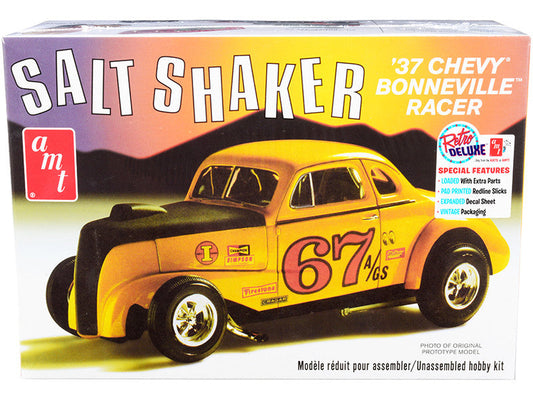 Skill 2 Model Kit 1937 Chevrolet Bonneville Racer "Salt Shaker" 1/25 Scale Model by AMT AMT