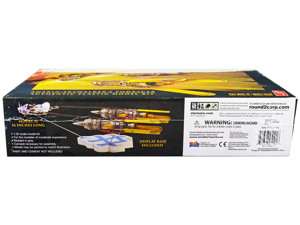 Skill 2 Model Kit Anakin Skywalker's Podracer "Star Wars Episode I: The Phantom Menace" 1/32 Scale Model by AMT AMT