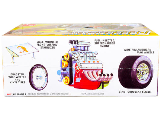 Skill 2 Model Kit 1934 Copperhead Rear-Engine Double A Fuel Dragster 1/25 Scale Model by AMT AMT