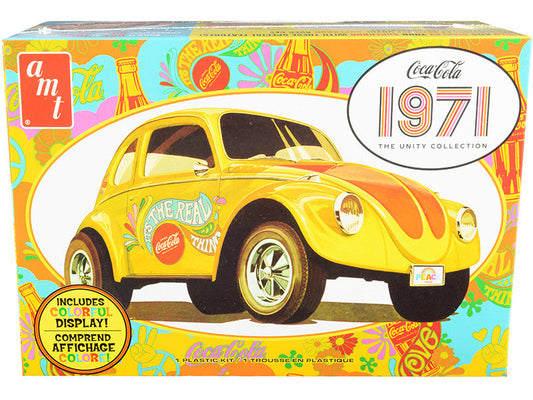 Skill 3 Model Kit Volkswagen Superbug Gasser "Coca-Cola" 1971 The Unity Collection 1/25 Scale Model by AMT AMT