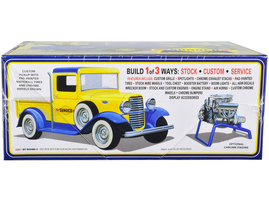 Skill 2 Model Kit 1934 Ford Pickup Truck "Sunoco" 3 in 1 Kit 1/25 Scale Model by AMT AMT