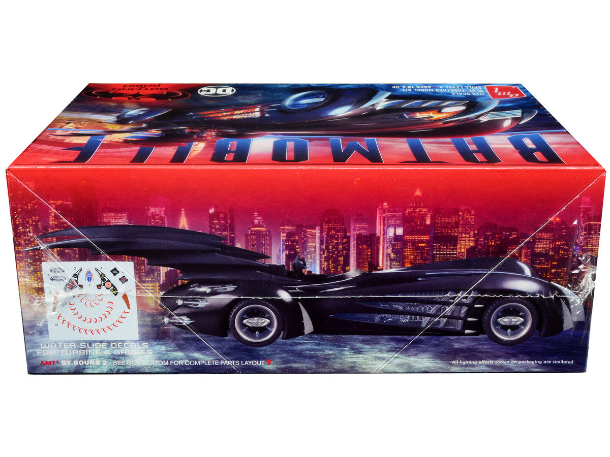 Skill 2 Model Kit Batmobile "Batman & Robin" (1997) Movie 1/25 Scale Model by AMT AMT