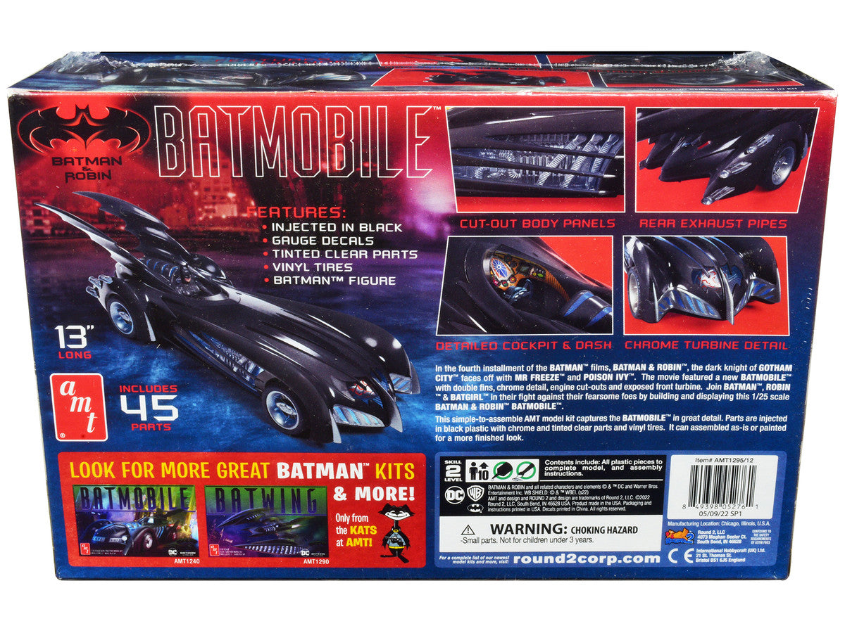 Skill 2 Model Kit Batmobile "Batman & Robin" (1997) Movie 1/25 Scale Model by AMT AMT
