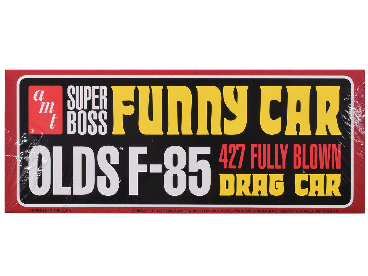 Skill 2 Model Kit 1964 Oldsmobile F-85 AWB Funny Car "Streaker" 1/25 Scale Model by AMT AMT