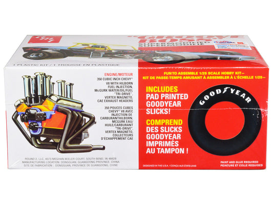 Skill 2 Model Kit "Groove Boss" Supermodified Racer 1/25 Scale Model by AMT AMT