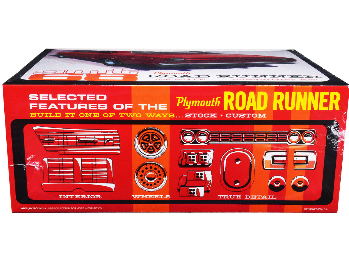 Skill 2 Model Kit 1968 Plymouth Road Runner 1/25 Scale Model by AMT AMT