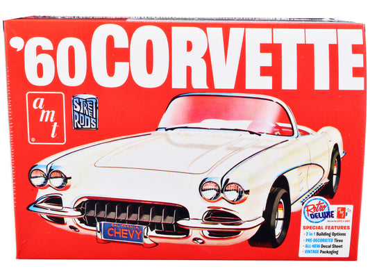 Skill 2 Model Kit 1960 Chevrolet Corvette "Street Rods" 1/25 Scale Model by AMT AMT