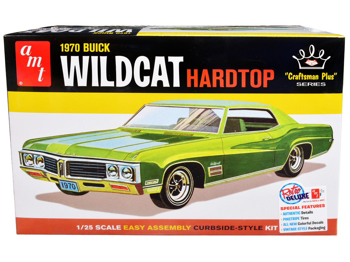 Skill 2 Model Kit 1970 Buick Wildcat Hardtop "Craftsman Plus" Series 1/25 Scale Model by AMT AMT