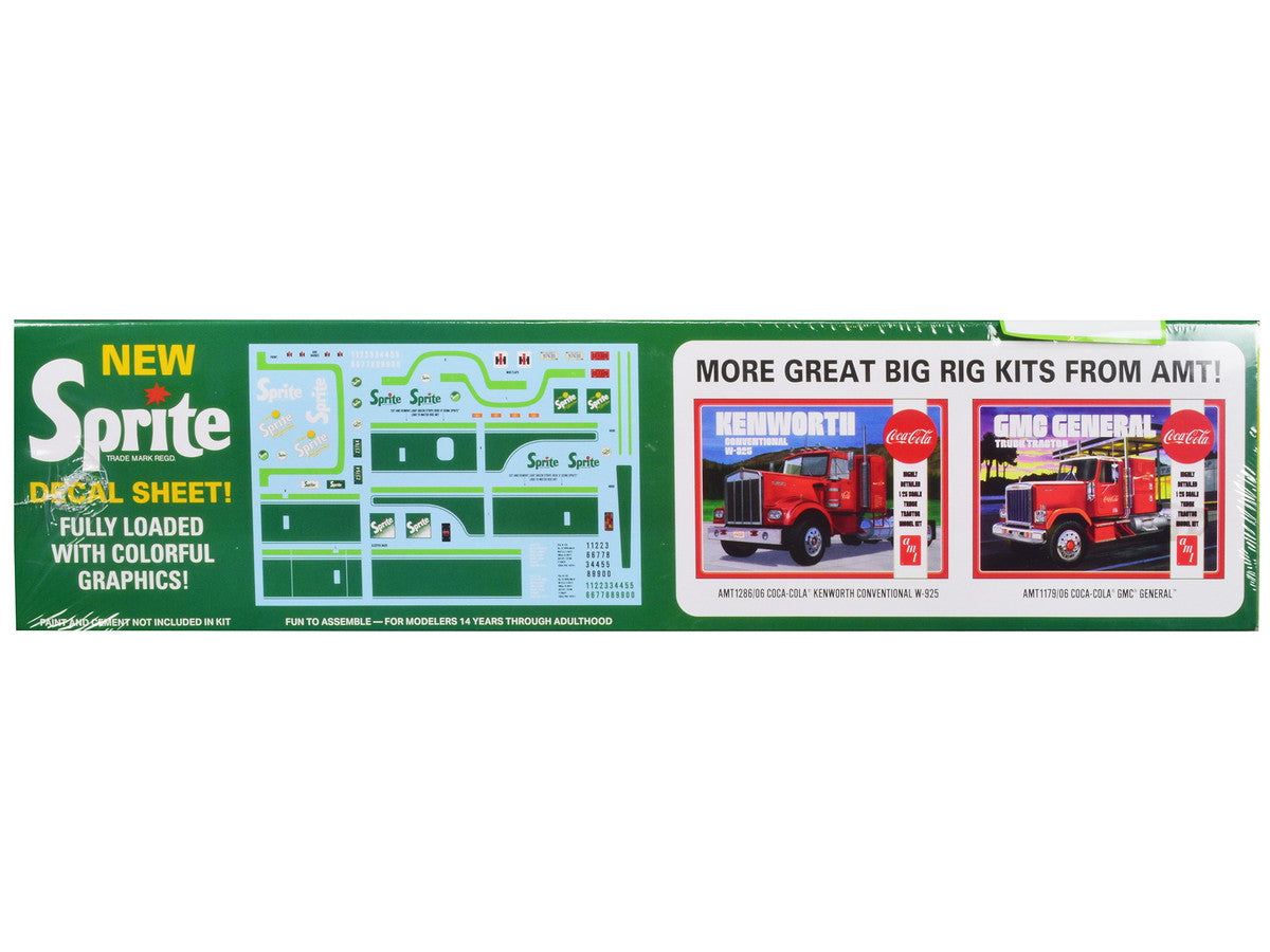 Skill 3 Model Kit International Transtar 4300 Eagle Truck Tractor "Sprite" 1/25 Scale Model by AMT-2