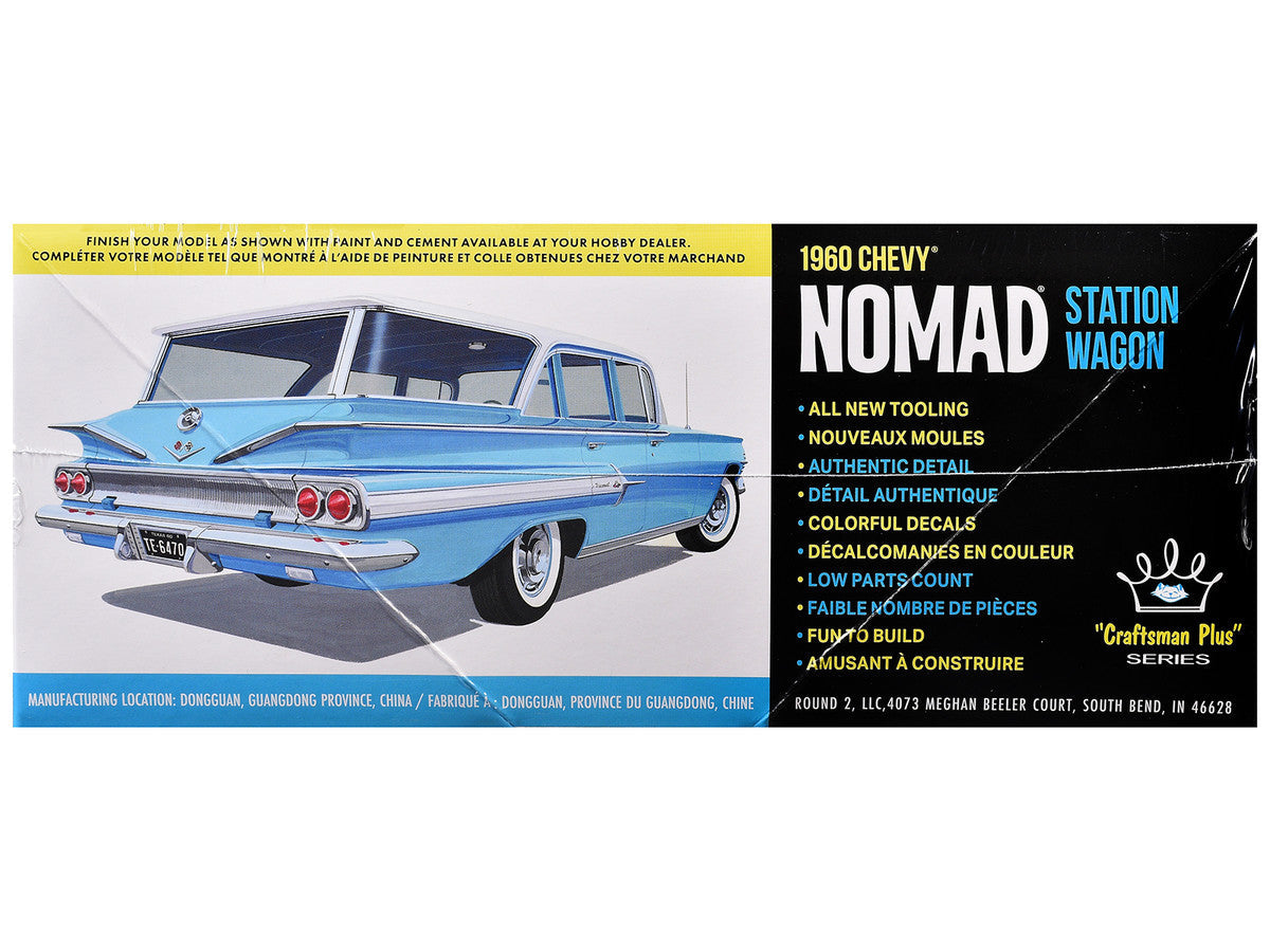 Skill 2 Model Kit 1960 Chevrolet Nomad Station Wagon "Craftsman Plus" Series 1/25 Scale Model by AMT AMT