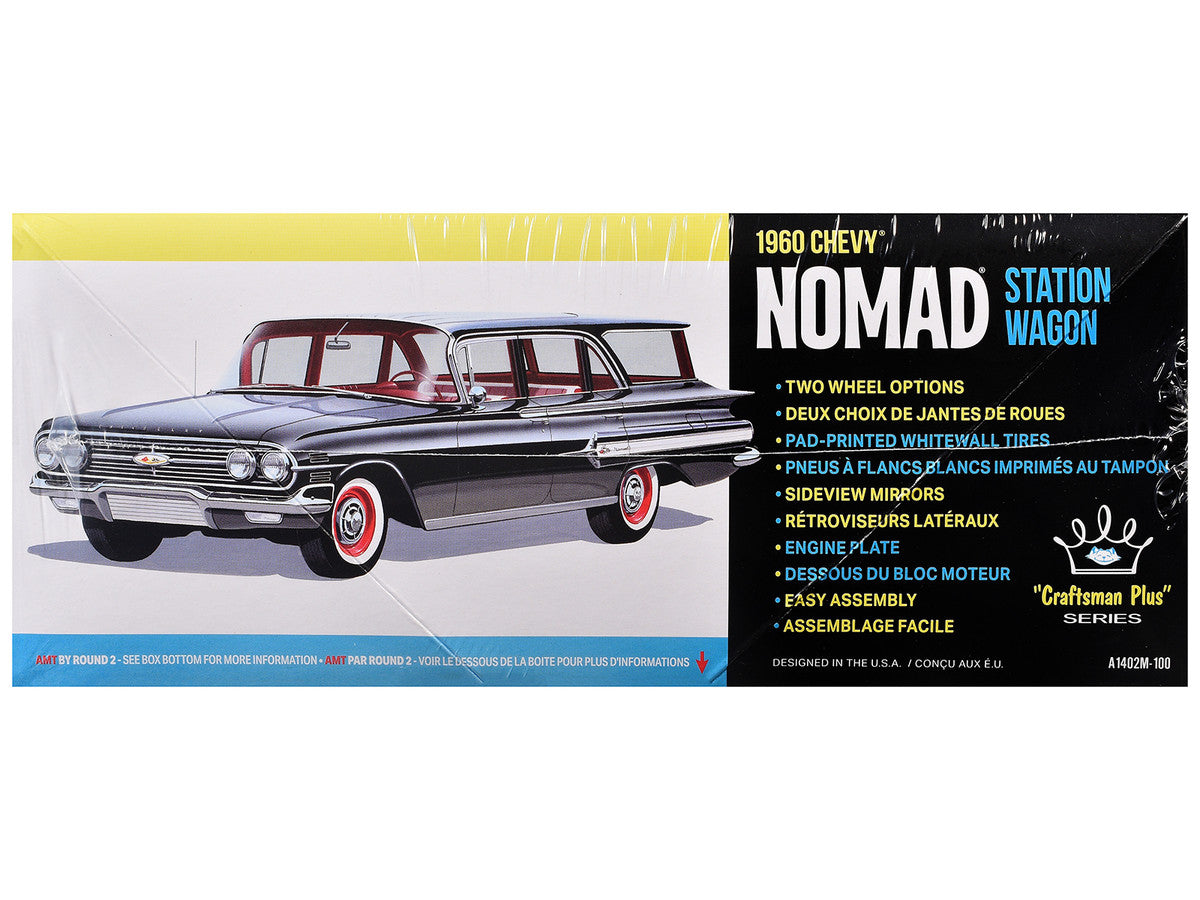Skill 2 Model Kit 1960 Chevrolet Nomad Station Wagon "Craftsman Plus" Series 1/25 Scale Model by AMT AMT