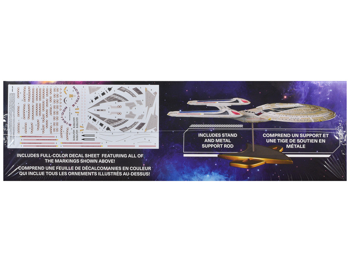 Skill 2 Model Kit U.S.S. Enterprise NCC-1701-E Space Ship "Star Trek: First Contact" (1996) Movie 1/1400 Scale Model by AMT AMT