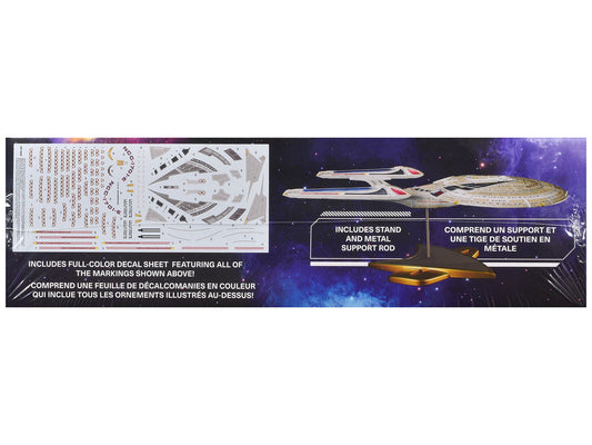 Skill 2 Model Kit U.S.S. Enterprise NCC-1701-E Space Ship "Star Trek: First Contact" (1996) Movie 1/1400 Scale Model by AMT AMT