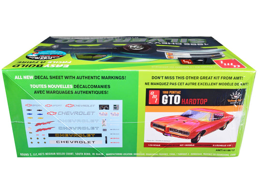 Skill 2 Model Kit 1992 Chevrolet Silverado C1500 Fleetside Short Bed Pickup Truck "Easy Build" 1/25 Scale Model by AMT-1
