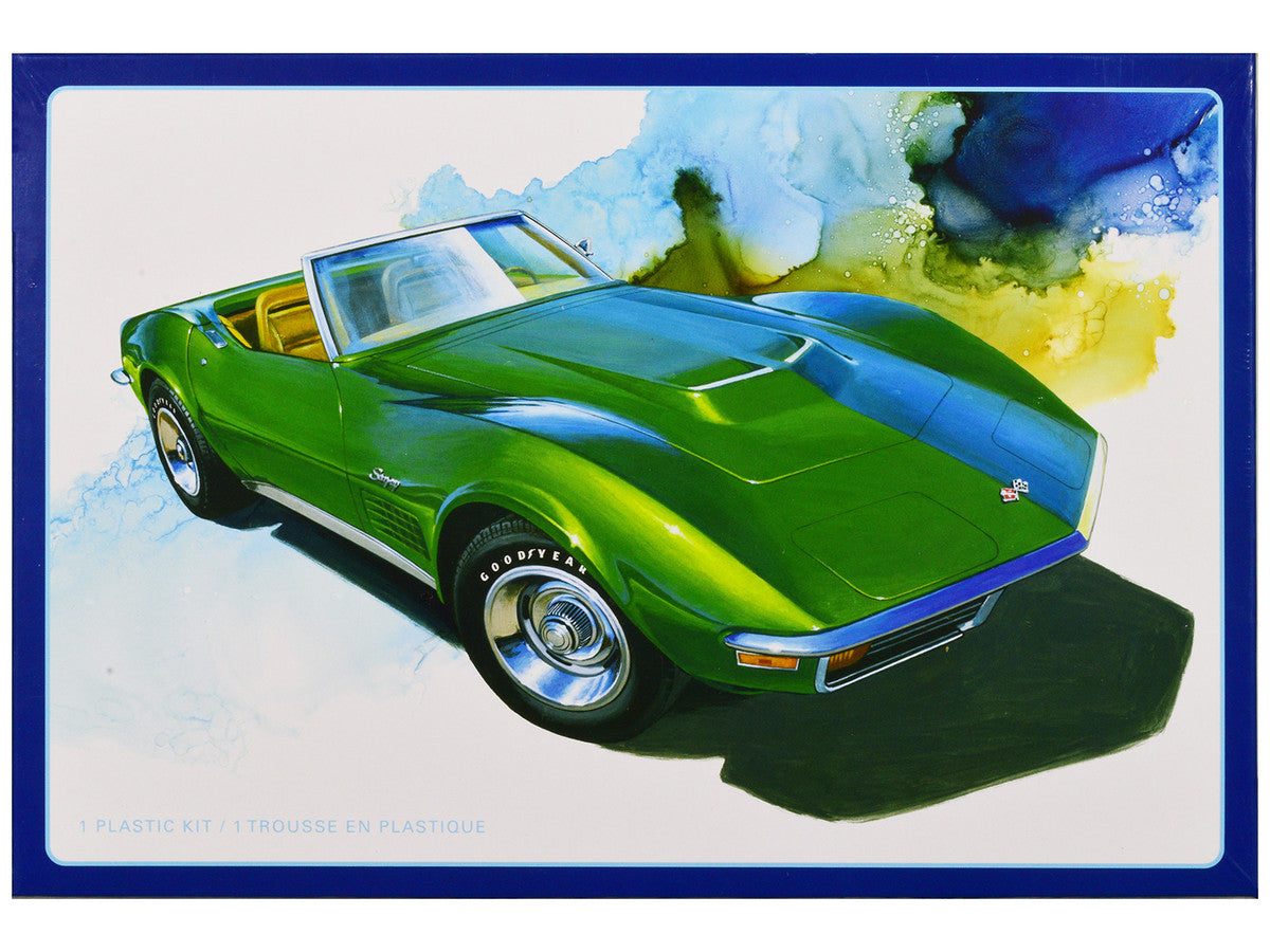 Skill 2 Model Kit 1972 Chevrolet Corvette Roadster 1/25 Scale Model by AMT AMT