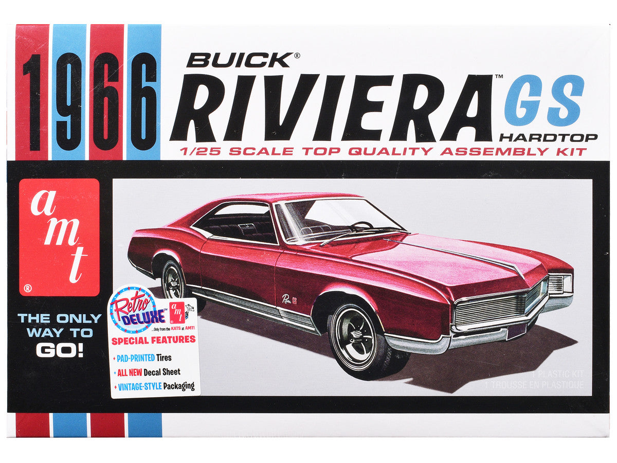 Skill 2 Model Kit 1966 Buick Riviera GS 1/25 Scale Model by AMT AMT