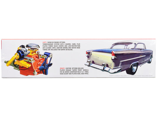 Skill 3 Model Kit 1955 Chevrolet Bel Air Hardtop 1/16 Scale Model by AMT AMT
