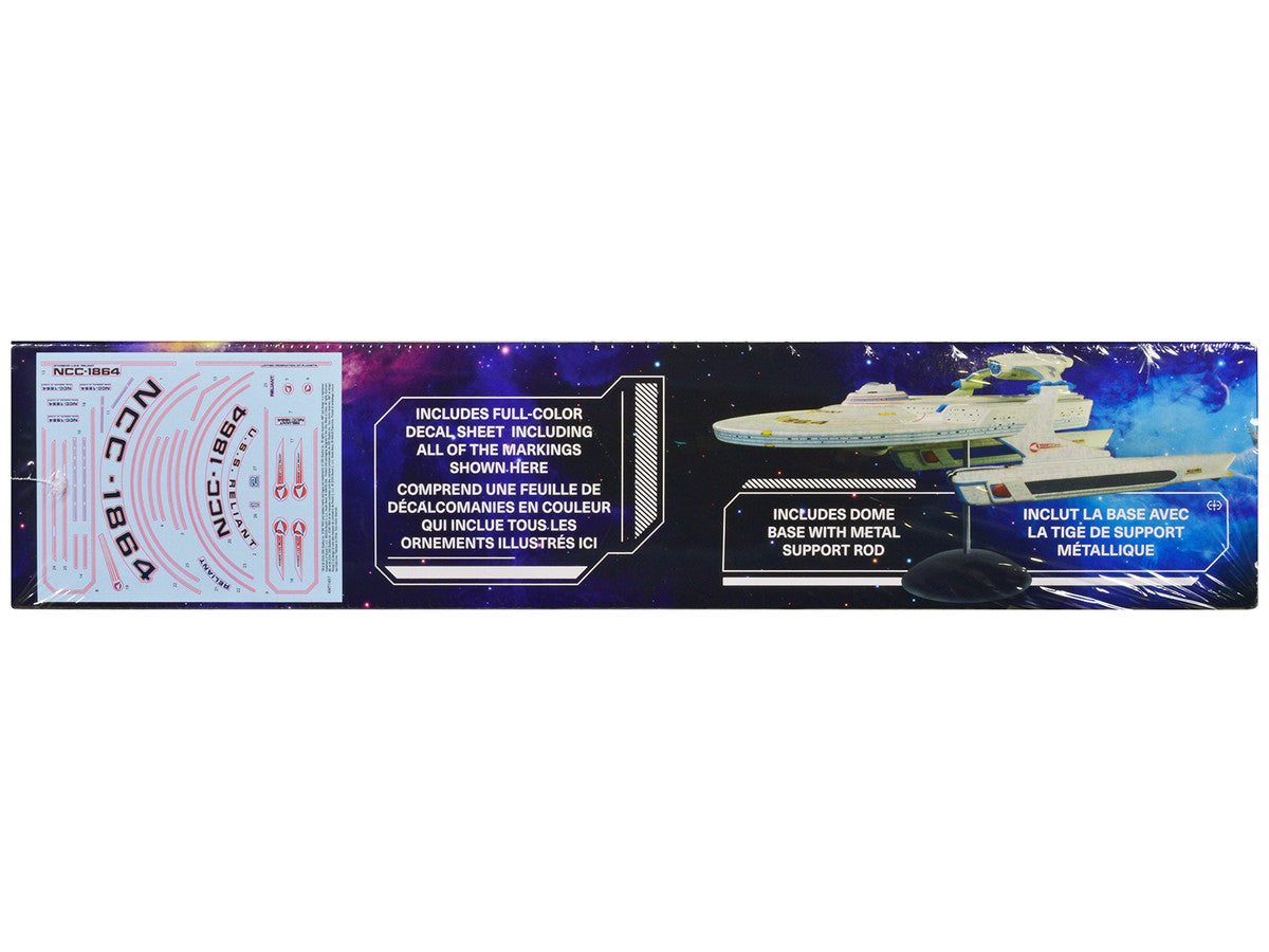 Skill 2 Model Kit U.S.S. Reliant NCC-1864 Space Craft "Star Trek II: The Wrath of Khan" (1982) Movie 1/537 Scale Model by AMT AMT