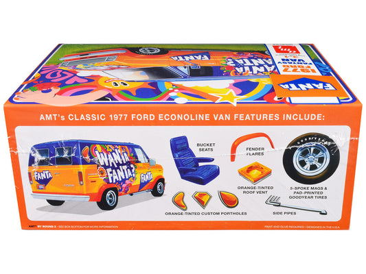 Skill 2 Model Kit 1977 Ford Custom Van "Fanta" 1/25 Scale Model by AMT AMT