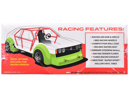 Skill 2 Model Kit Volkswagen Scirocco "T/A Champ" 1/25 Scale Model by AMT AMT