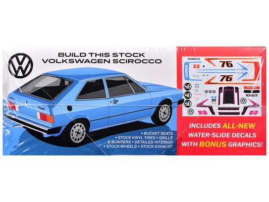 Skill 2 Model Kit Volkswagen Scirocco "T/A Champ" 1/25 Scale Model by AMT AMT