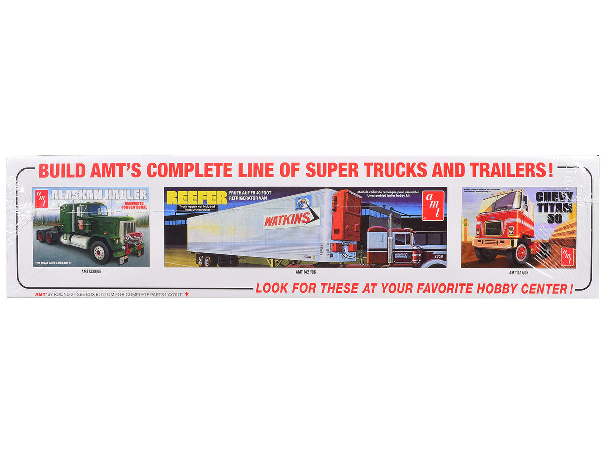 Skill 3 Model Kit Peterbilt 359 "Cross Country Hauler" 1/25 Scale Model by AMT AMT