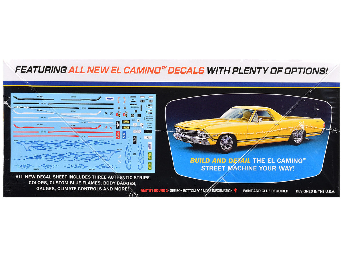 Skill 2 Model Kit 1968 Chevrolet El Camino Street Machine 1/25 Scale Model by AMT AMT