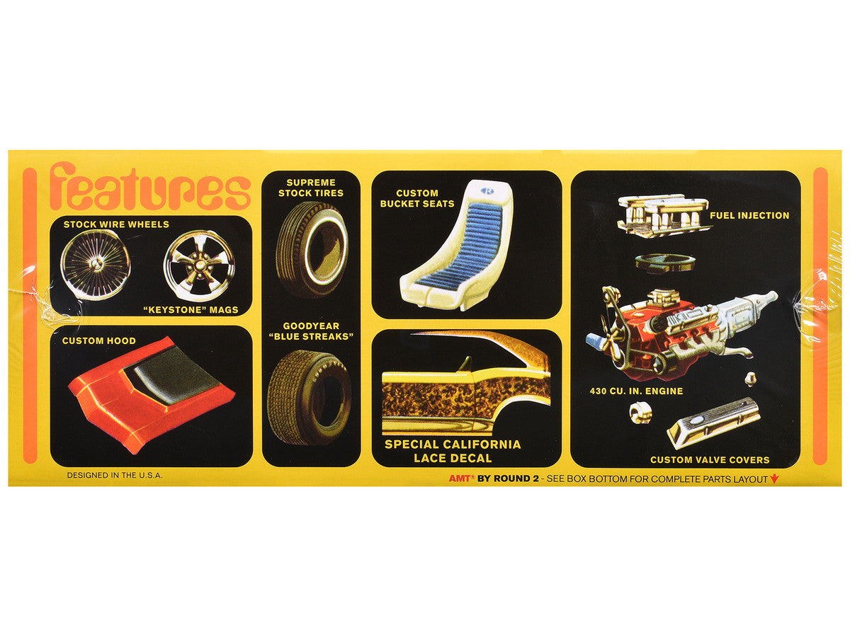 Skill 2 Model Kit 1969 Buick Riviera 1/25 Scale Model by AMT AMT