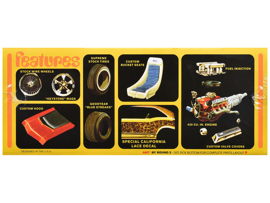 Skill 2 Model Kit 1969 Buick Riviera 1/25 Scale Model by AMT AMT