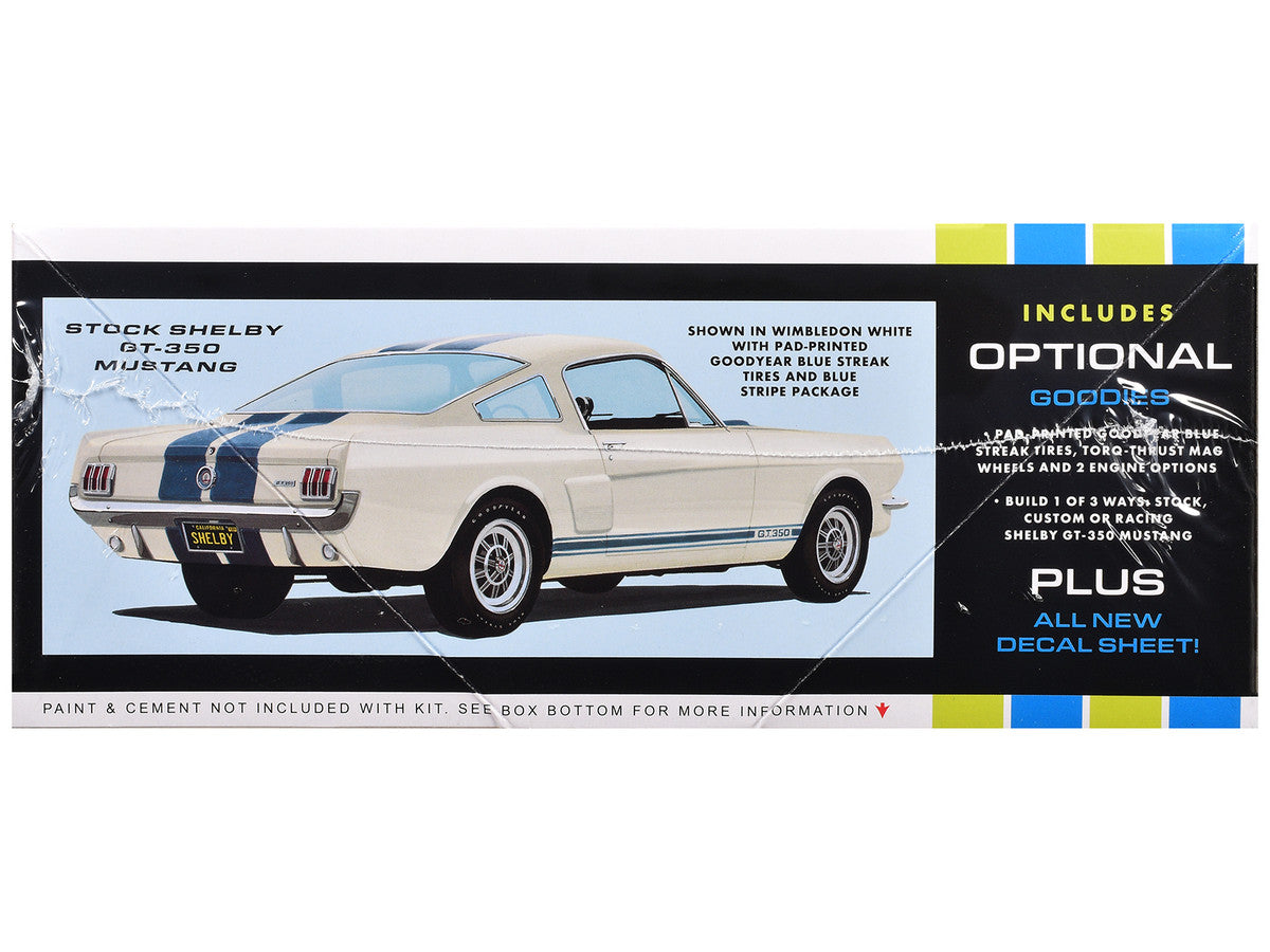 Skill 2 Model Kit 1966 Shelby Mustang GT-350 1/25 Scale Model by AMT AMT