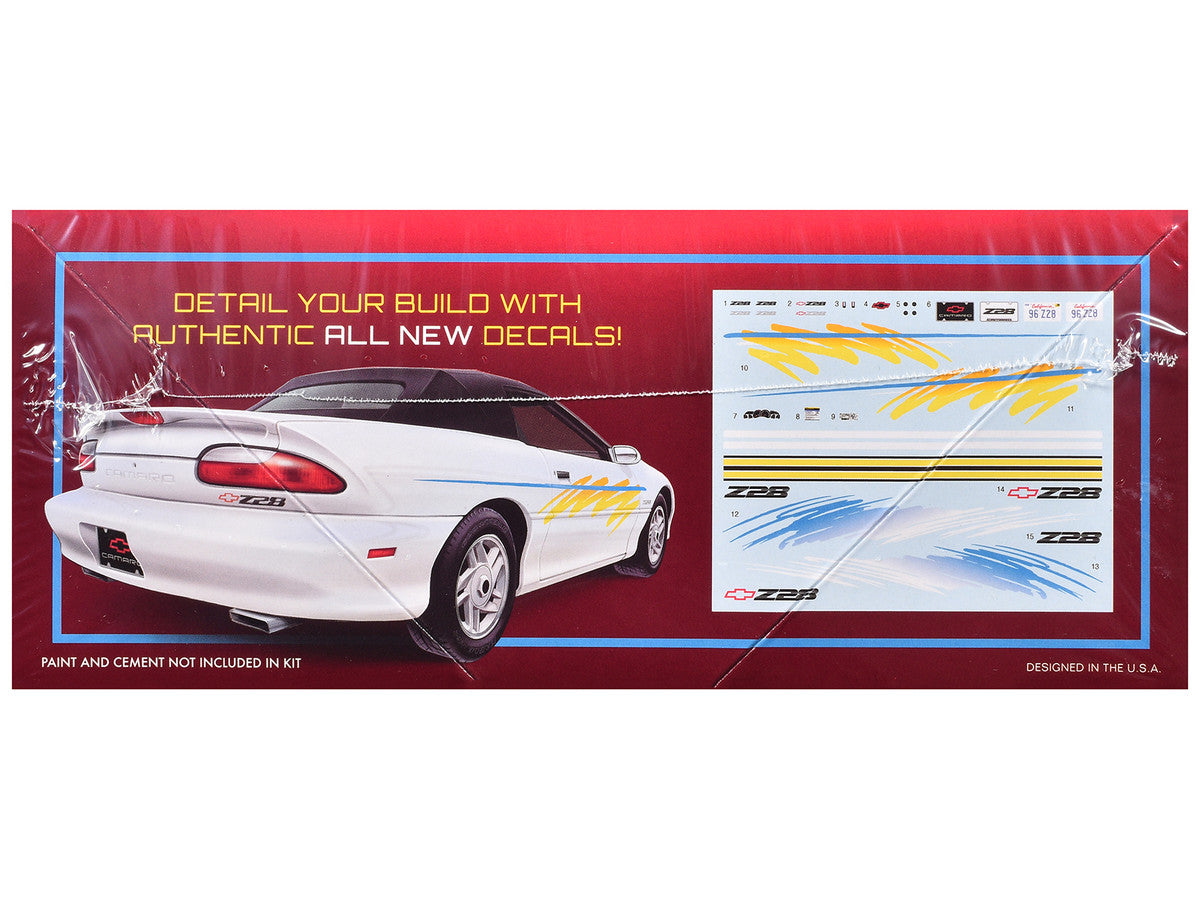 Skill 2 Model Kit 1996 Chevrolet Camaro Z28 Convertible 1/25 Scale Model by AMT AMT