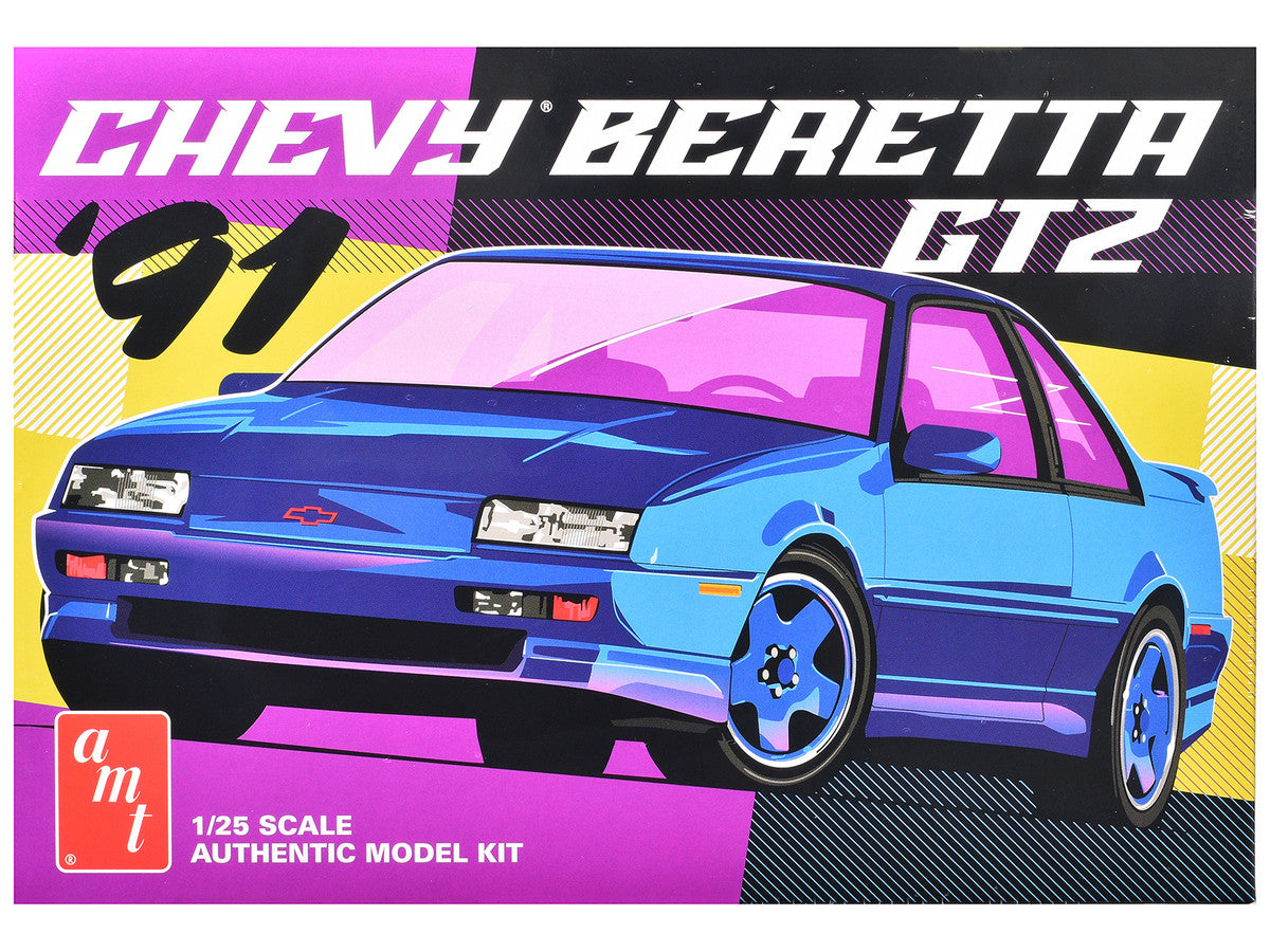 Skill 2 Model Kit 1991 Chevrolet Beretta GTZ 1/25 Scale Model by AMT AMT