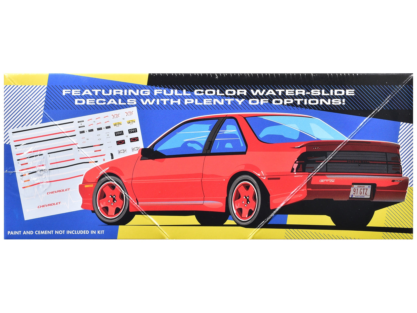 Skill 2 Model Kit 1991 Chevrolet Beretta GTZ 1/25 Scale Model by AMT