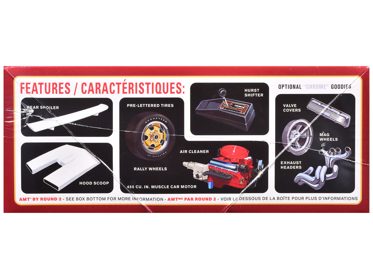 Skill 2 Model Kit 1969 Hurst Oldsmobile Cutlass 1/25 Scale Model by AMT AMT