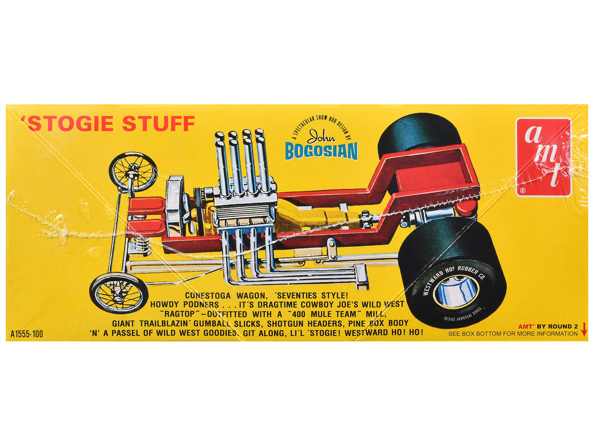 Skill 2 Model Kit Li'l Stogie Show Rod Death Valley Dragger Wagon 1/25 Scale Model by AMT AMT
