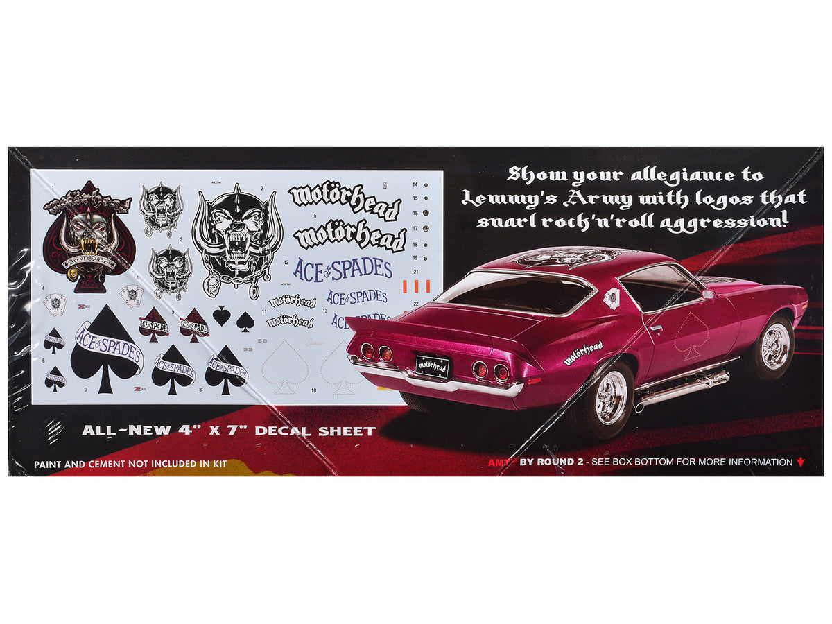 Skill 2 Model Kit 1970 1/2 Chevrolet Camaro "Motorhead" 1/25 Scale Model by AMT AMT