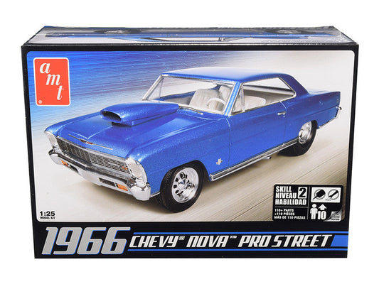 Skill 2 Model Kit 1966 Chevrolet Nova Pro Street 1/25 Scale Model by AMT AMT