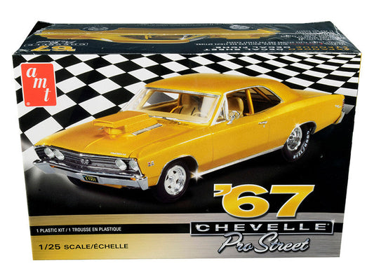 Skill 2 Model Kit 1967 Chevrolet Chevelle Pro Street 1/25 Scale Model by AMT AMT