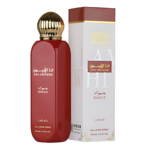 Lattafa  Ana Abiyedh Rouge All Over Spray W2B