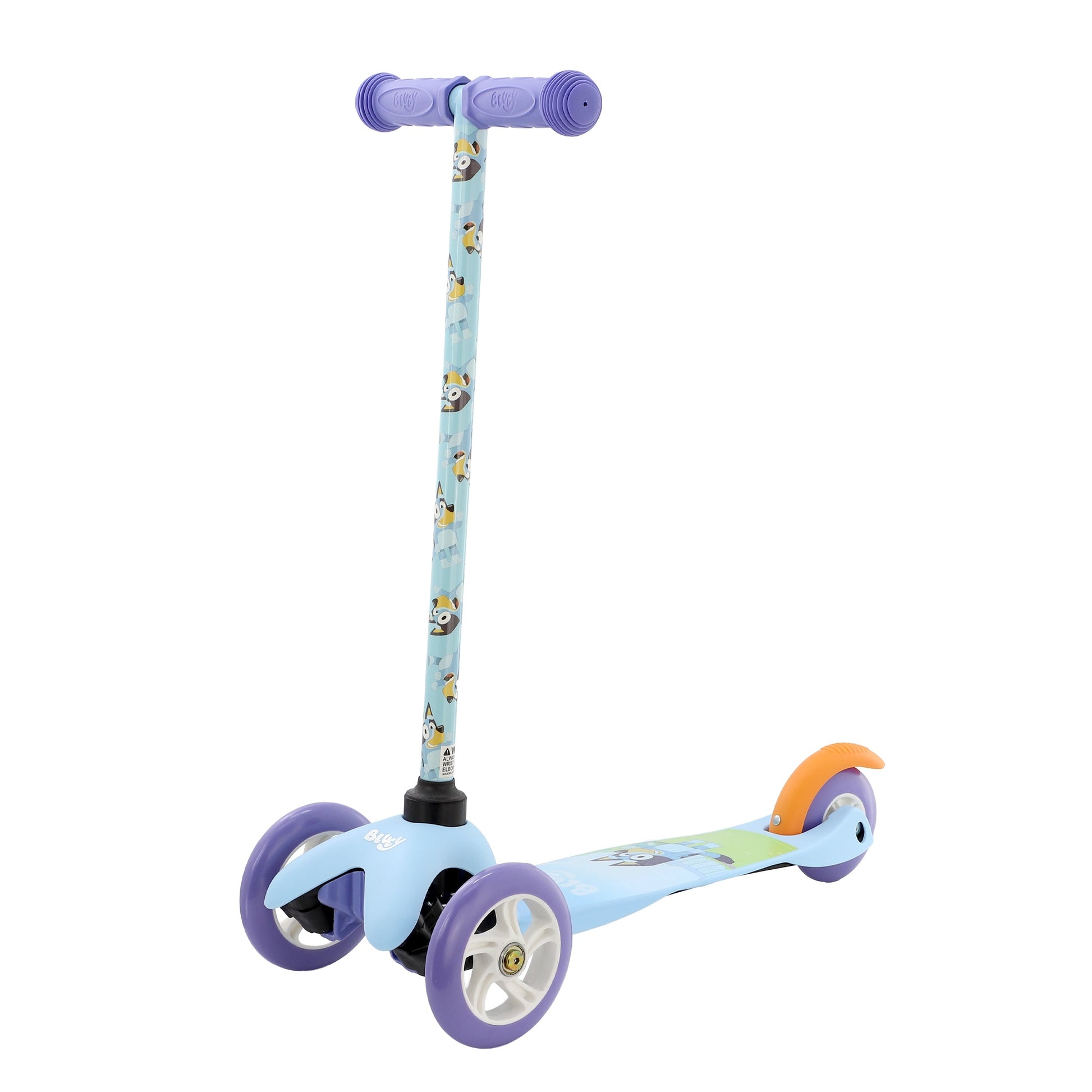 Bluey 3 Wheel Tilt and Turn Scooter W2B