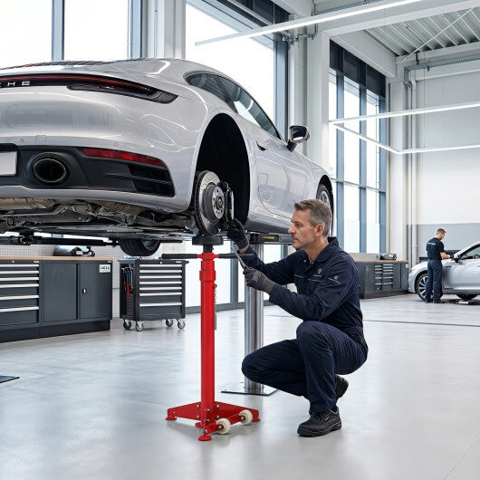 Underhoist Support Stand for Vehicle Components Support-Black W2B