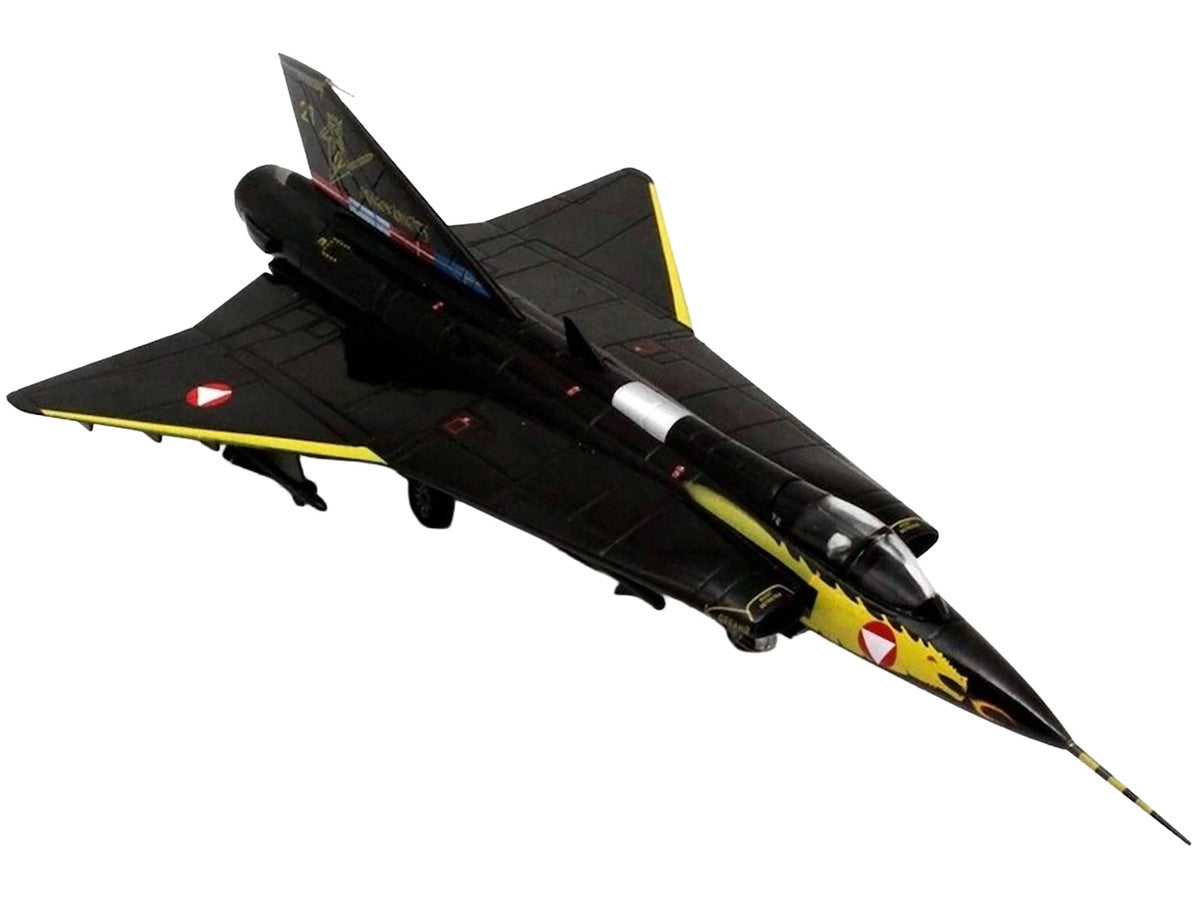 Saab Draken Fighter Aircraft "21 Draken 45th Anniversary Dragon Knights Retirement Livery" (2005) Austrian Air Force 1/72 Diecast Model Airplane by Aviation 72 Aviation 72