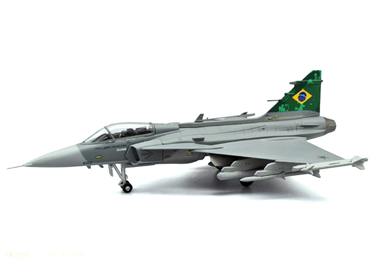 Saab JAS 39E Gripen Fighter Aircraft "Brazilian Air Force" 1/72 Diecast Model Airplane by Aviation 72 Aviation 72