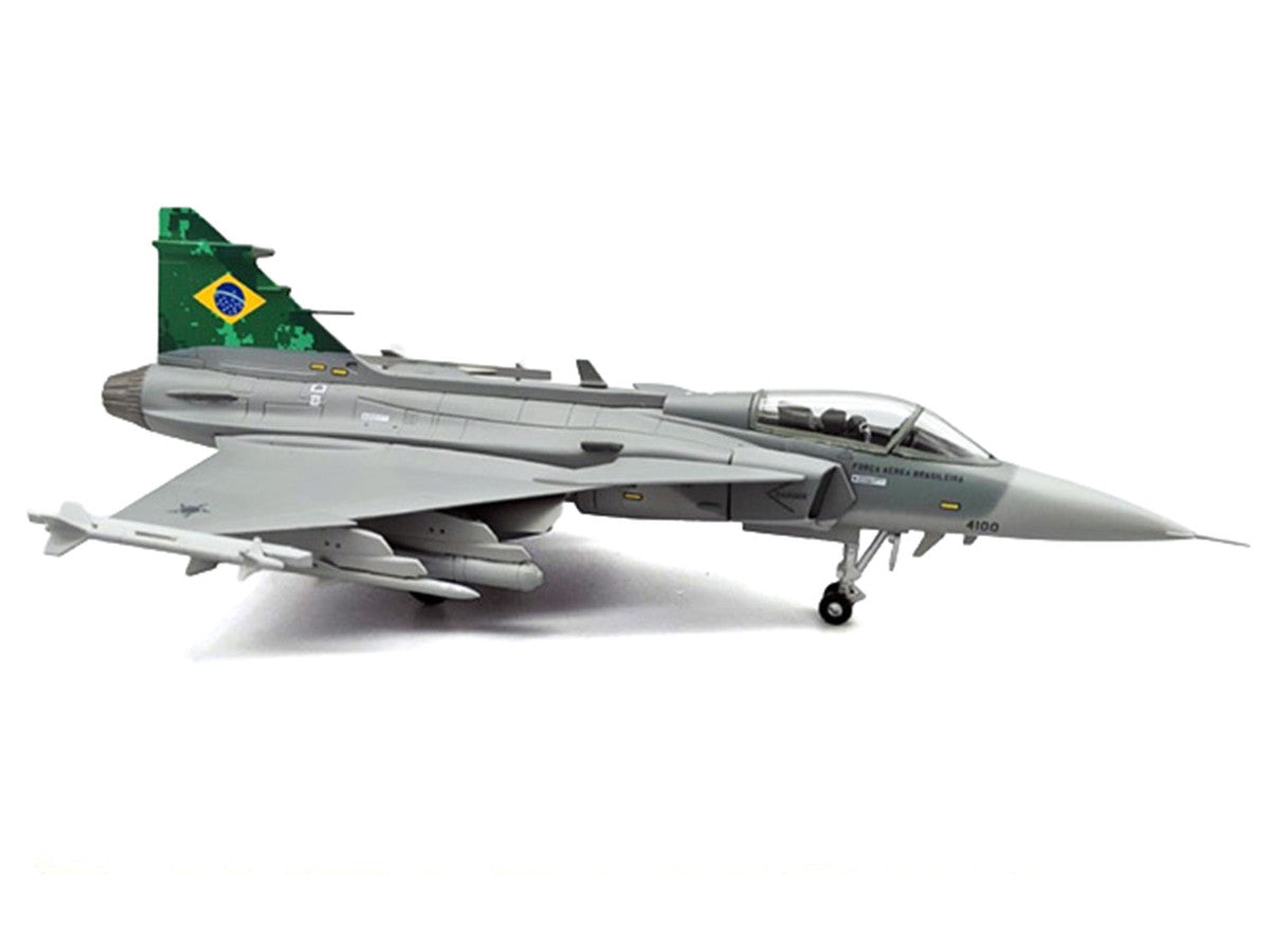 Saab JAS 39E Gripen Fighter Aircraft "Brazilian Air Force" 1/72 Diecast Model Airplane by Aviation 72 Aviation 72