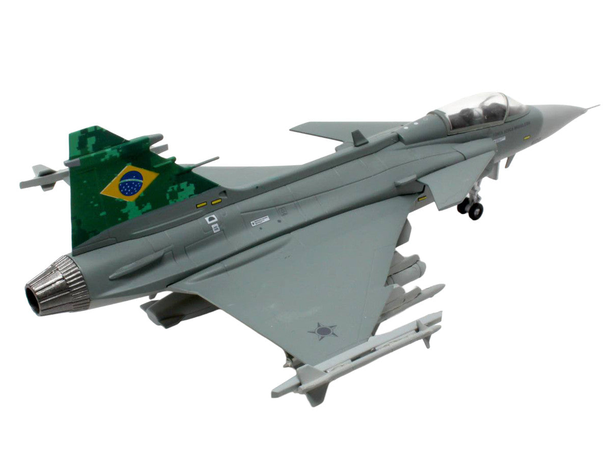 Saab JAS 39E Gripen Fighter Aircraft "Brazilian Air Force" 1/72 Diecast Model Airplane by Aviation 72 Aviation 72