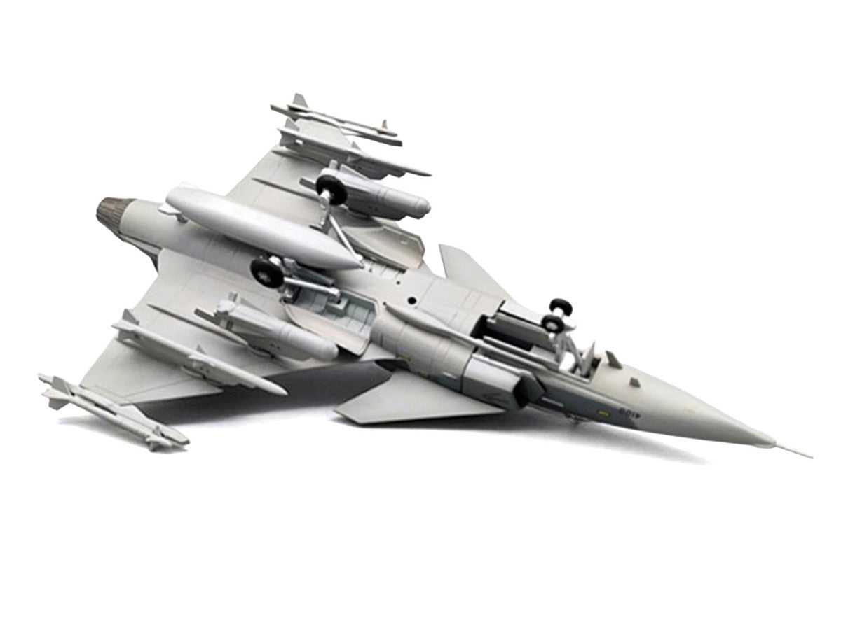 Saab JAS 39E Gripen Fighter Aircraft "6003 E-variant Pre-Production Test" (2023) Swedish Air Force 1/72 Diecast Model Airplane by Aviation 72-3